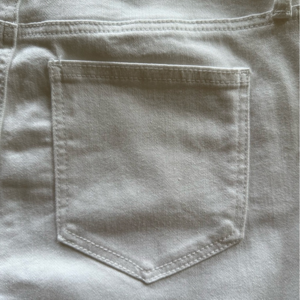 🤍👖 CHICO’S Women’s High Rise Ankle Skinny Jeans Size 4 ✨ Classic White - Picture 11 of 15
